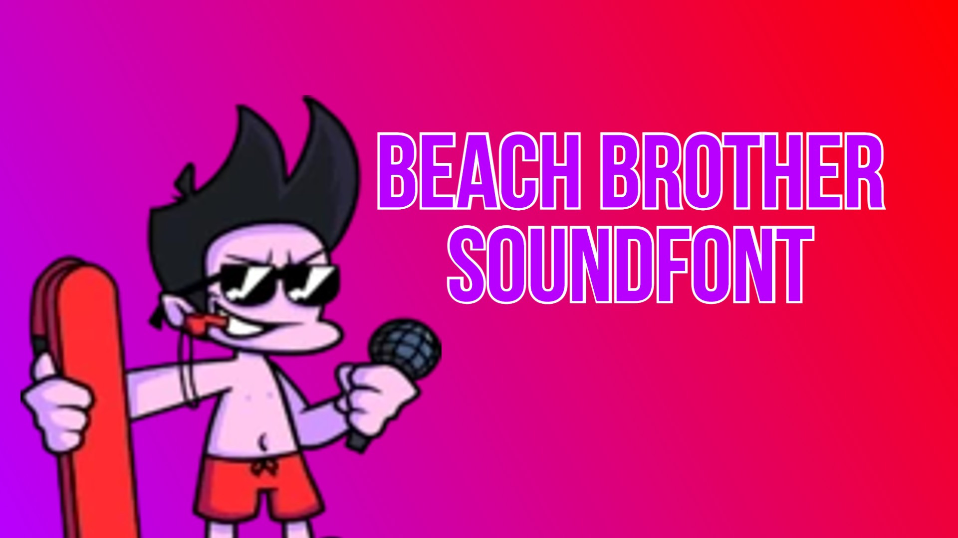 FNF Beach Brother FULL WEEK! [Friday Night Funkin'] [Mods]