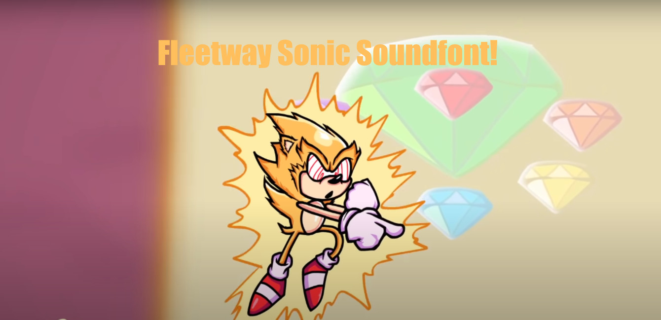 Fleetway Sonic Soundfont [Friday Night Funkin'] [Modding Tools]
