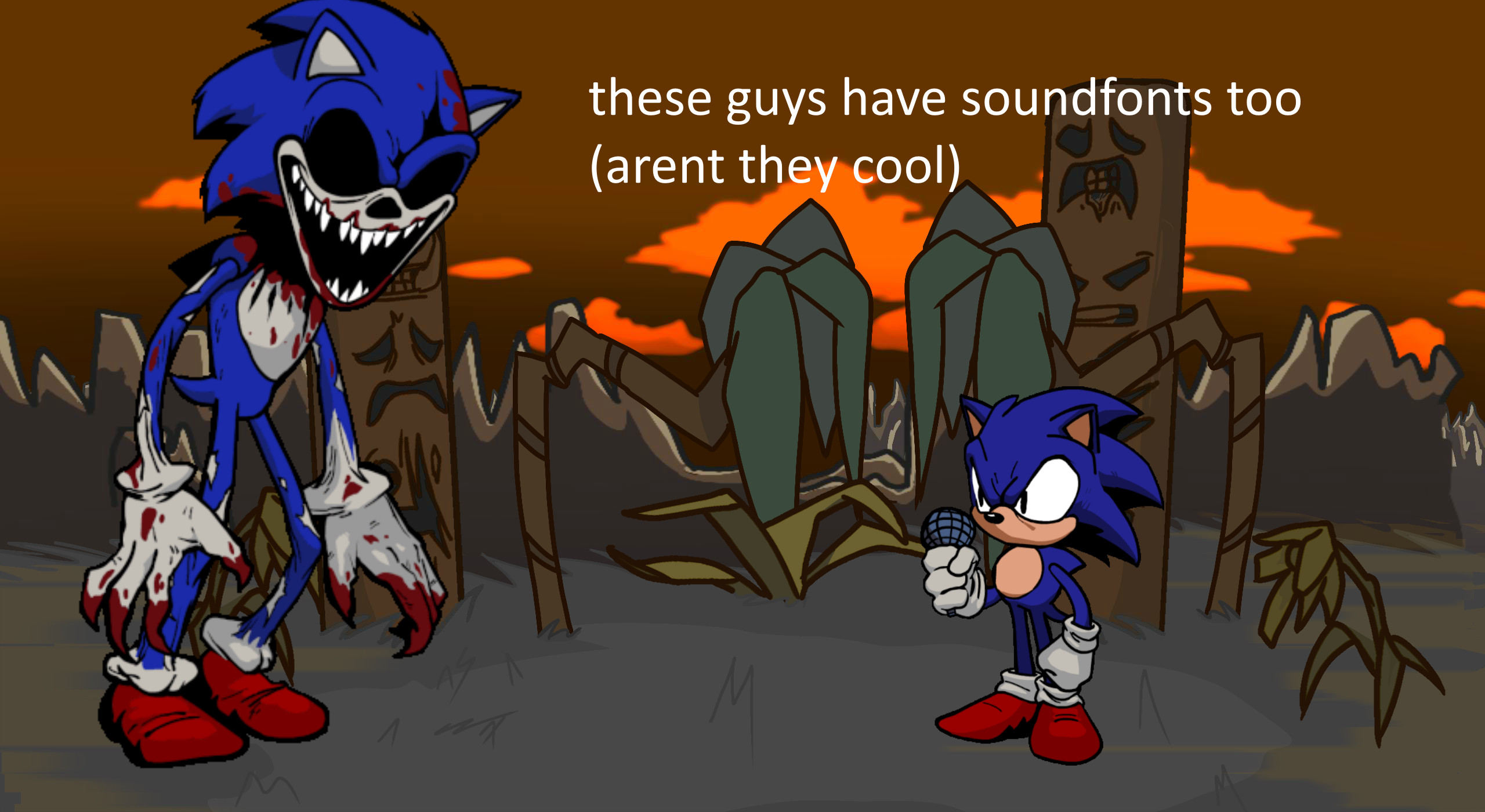 Sonic.exe 2.5/3.0 Soundfonts (DWP ONLY) [Friday Night Funkin'] [Modding  Tools]