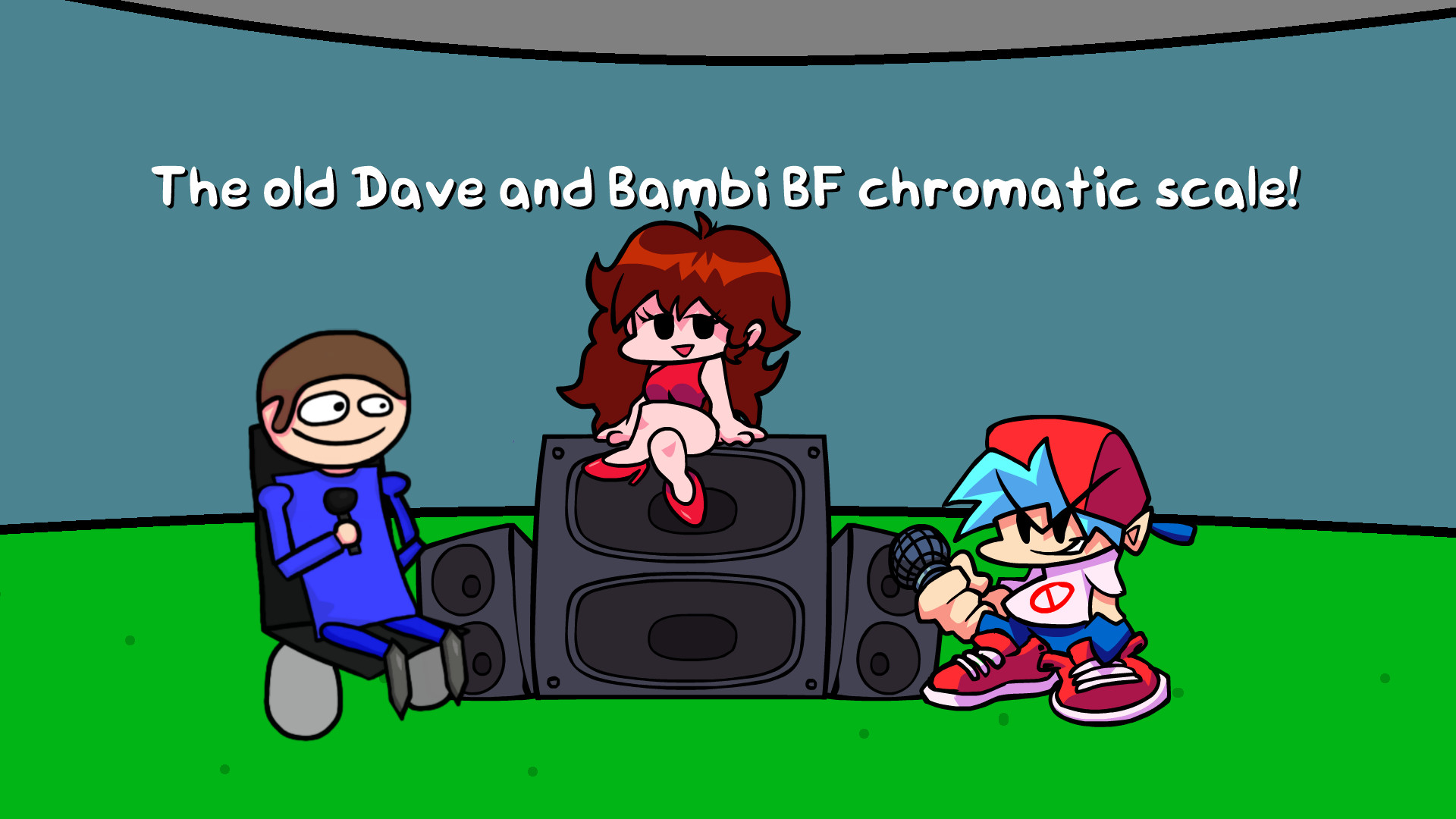 Old Dave and Bambi BF chromatic [Friday Night Funkin'] [Modding Tools]