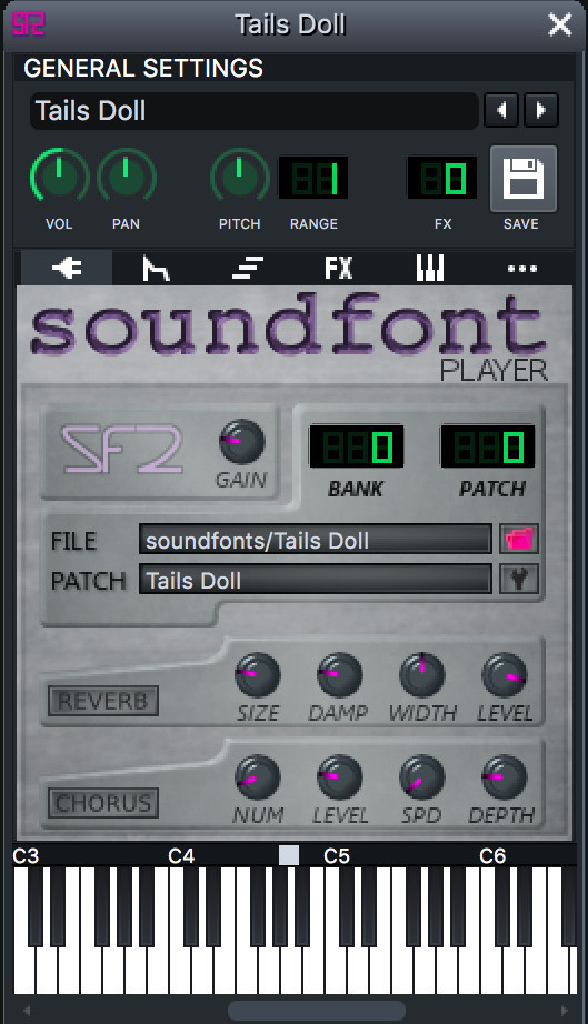 Tails Doll Soundfont [Friday Night Funkin'] [Modding Tools]