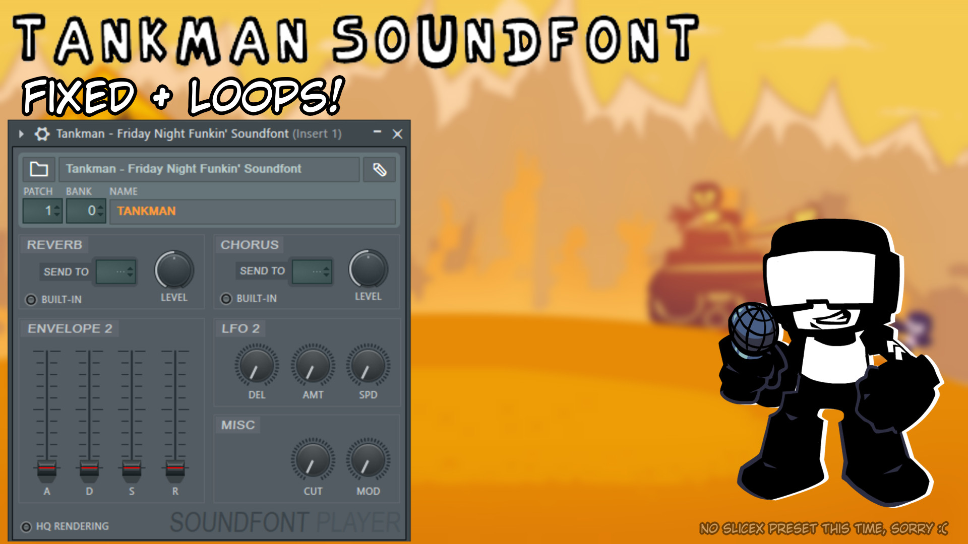 Tankman Tweaked Soundfont Friday Night Funkin Friday Night Funkin