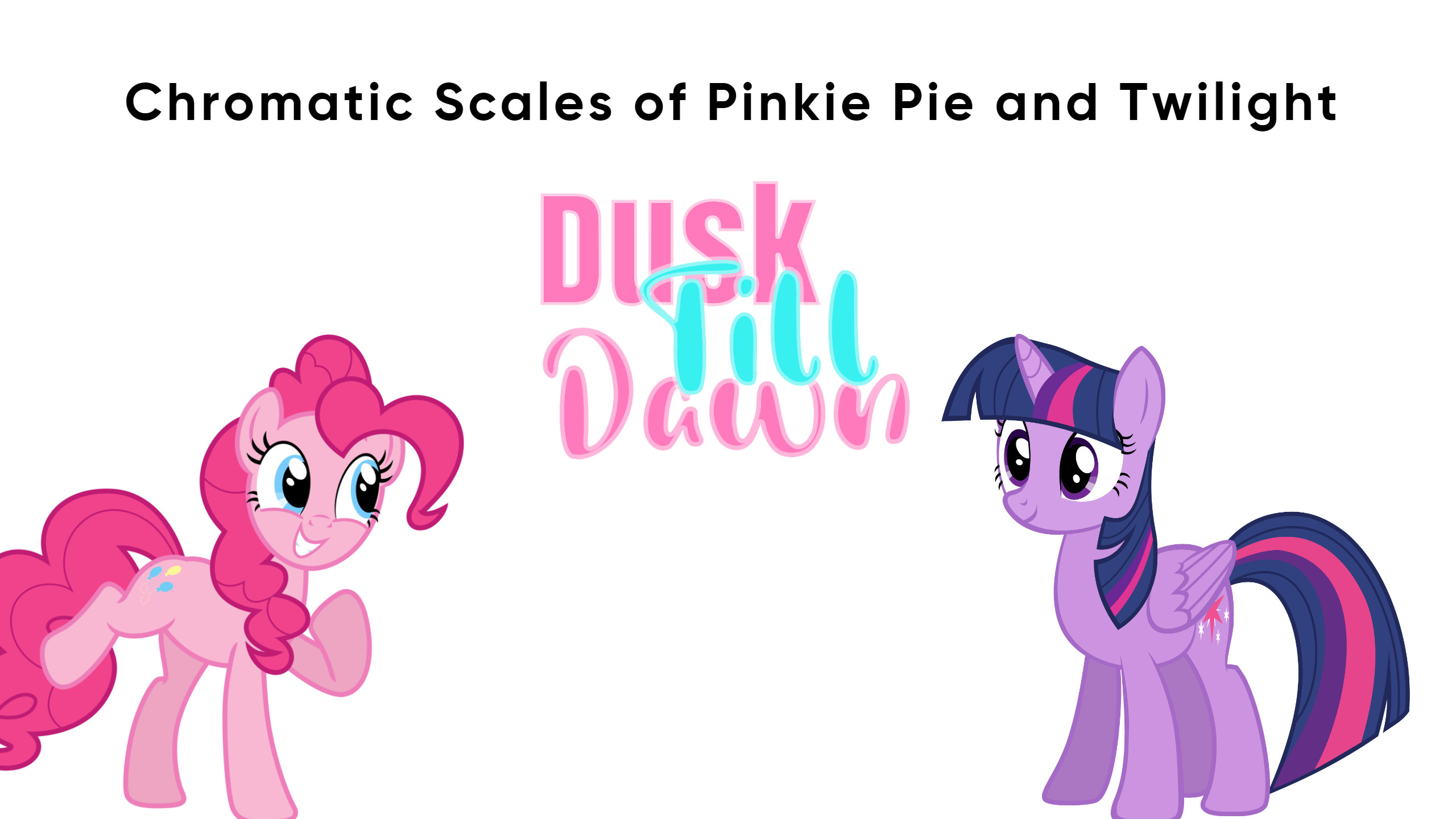 Pinkie Pie + Twilight Sparkle Chromatics [DTD] [Friday Night Funkin']  [Modding Tools]