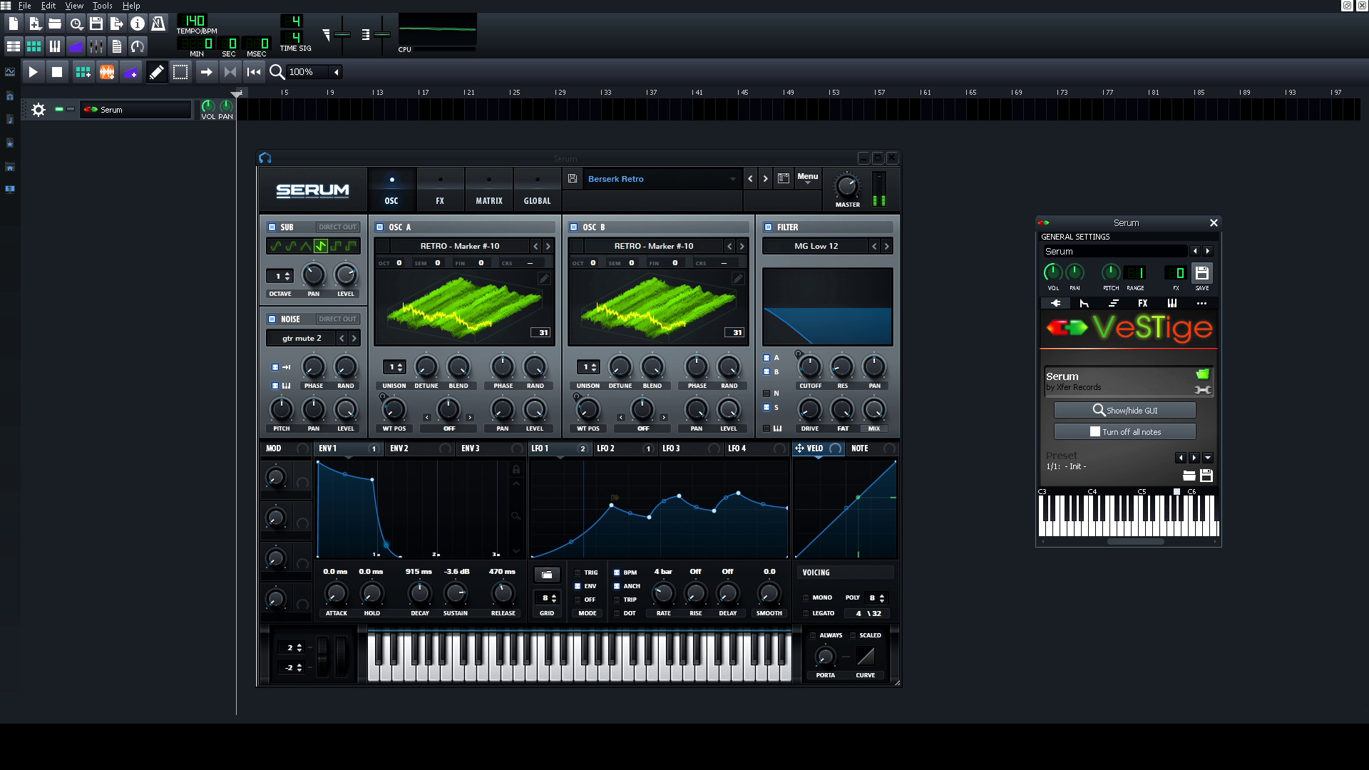 My Berserk Retro SERUM Preset! [Friday Night Funkin'] [Modding Tools]