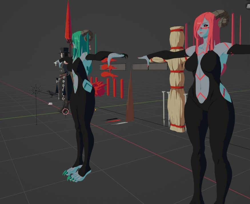 Testament Blender Project Setup [GUILTY GEAR STRIVE] [Modding Tools]