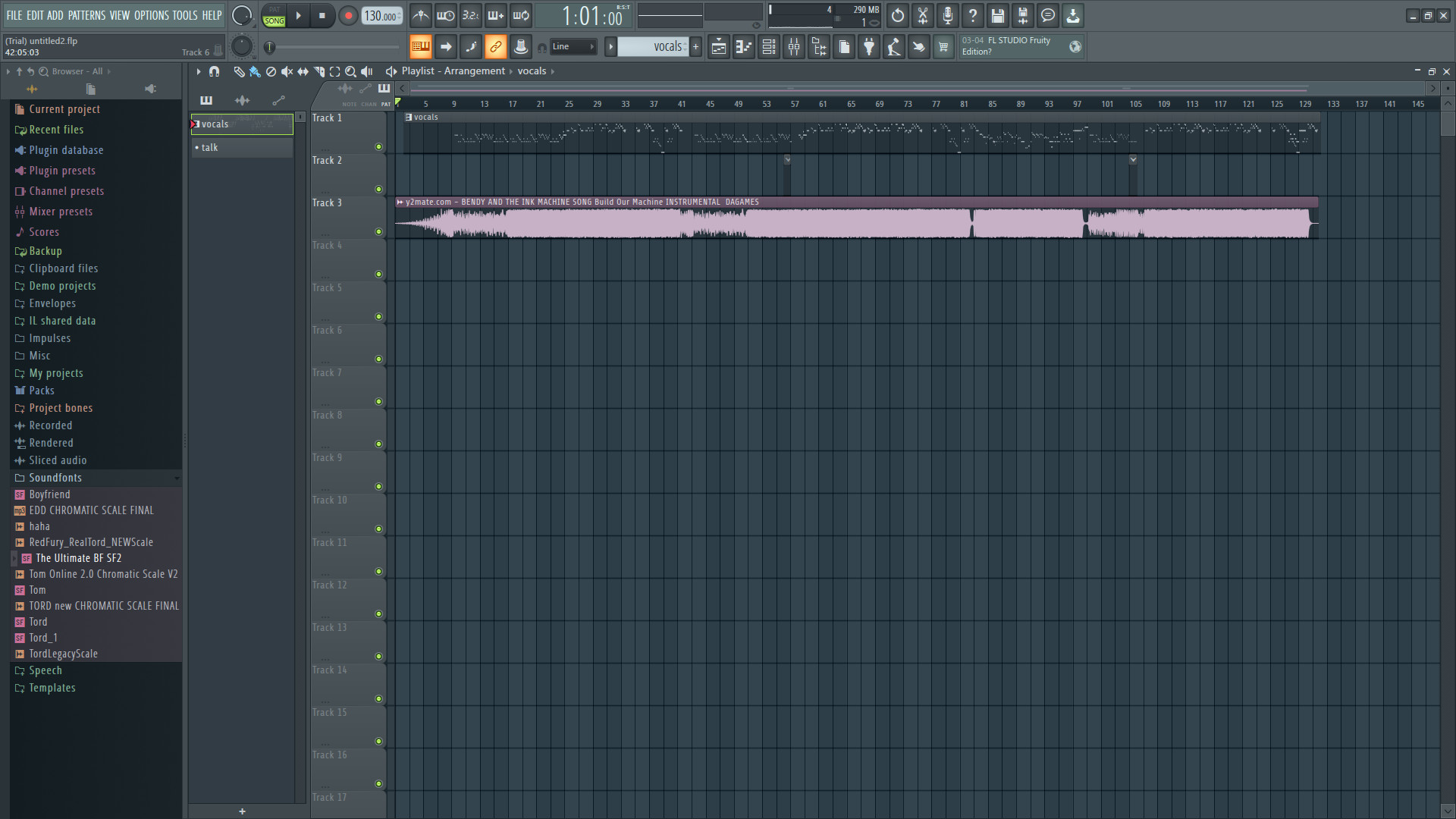 FNF Bendy And The Ink Machine Song FLP Friday Night Funkin Modding