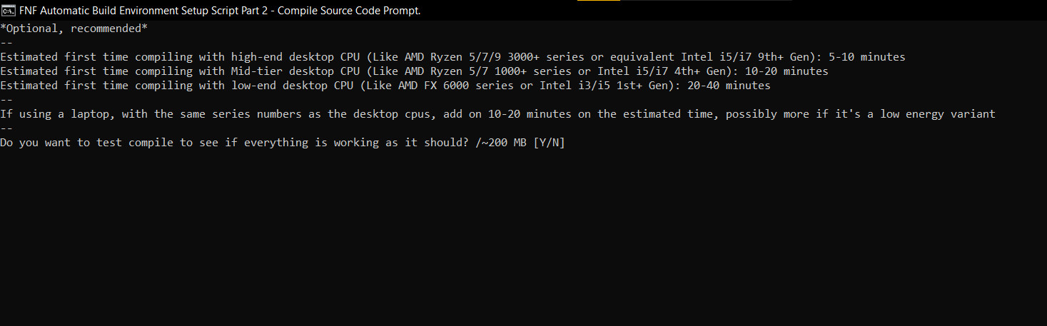 The Automated FNF Build Environment Setup [Friday Night Funkin ...