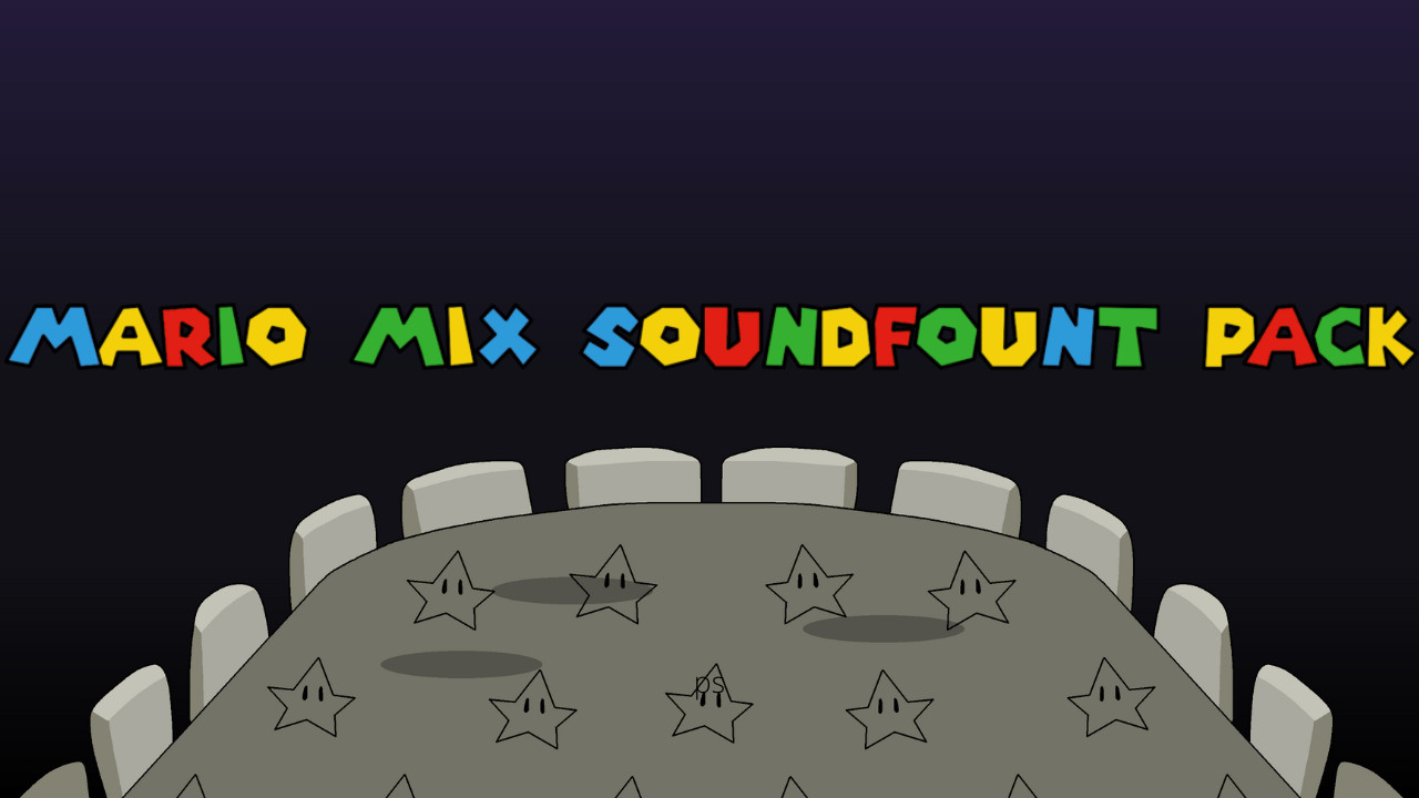 mario mix soundfount pack [Friday Night Funkin'] [Modding Tools]
