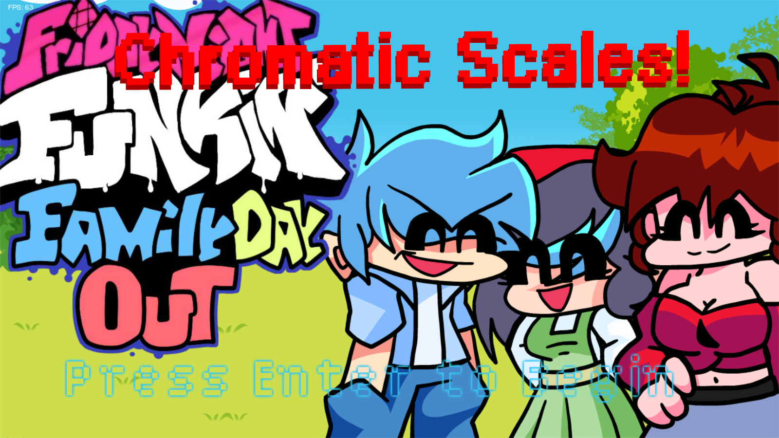 FNF: Family Day Out Chromatic Scales [Friday Night Funkin'] [Modding Tools]