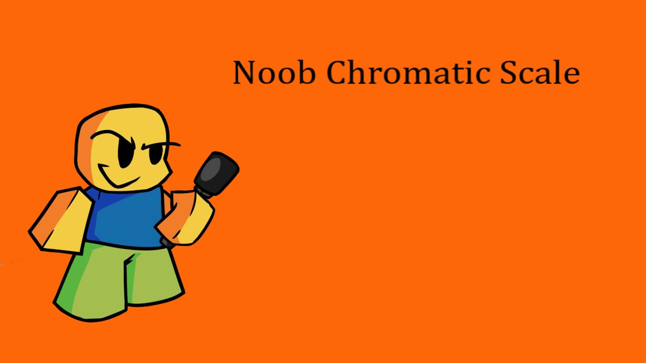 Roblox Noob Chromatic Scale [Friday Night Funkin'] [Modding Tools]