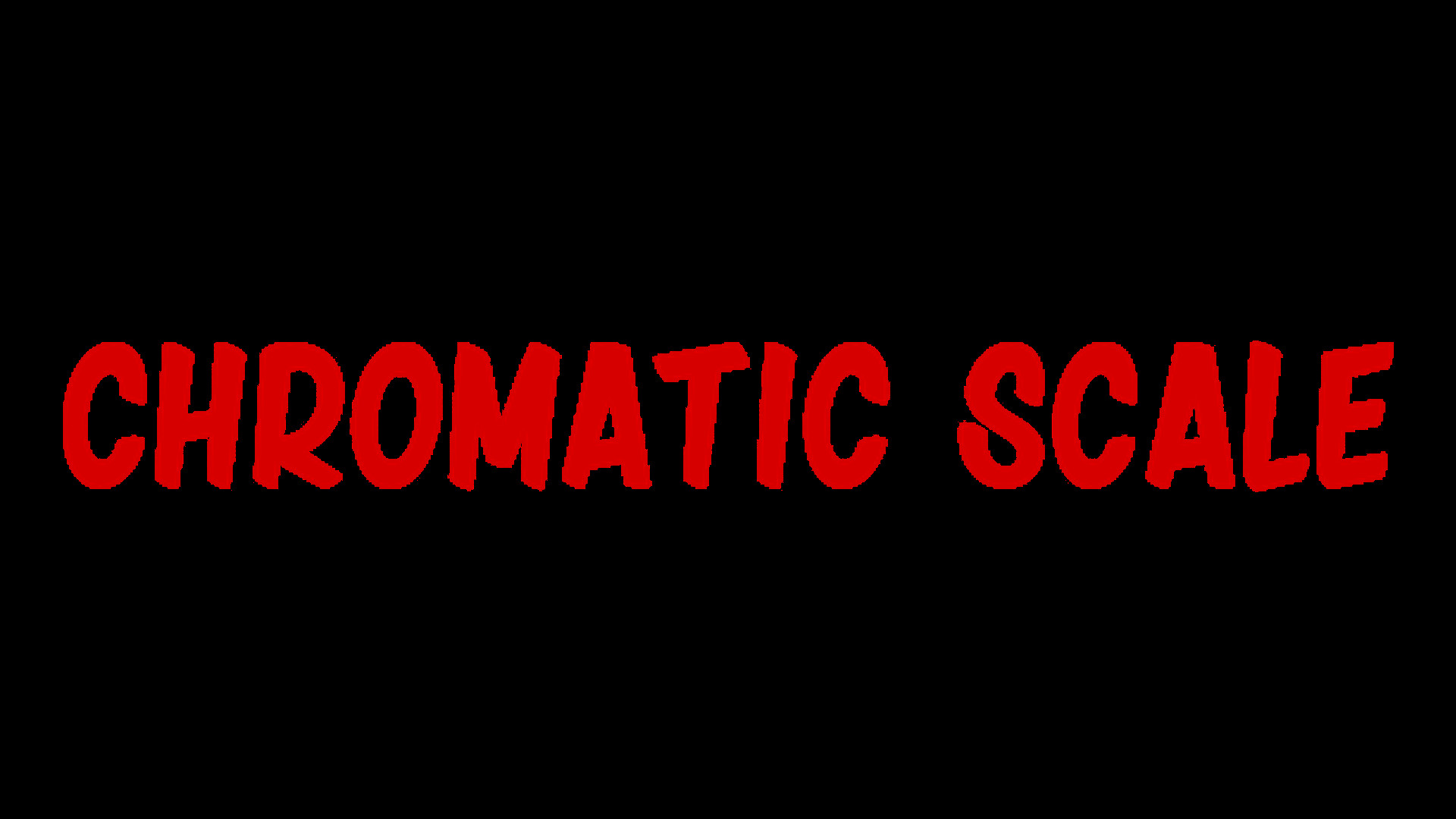 Fnf Girlfriend Chromatic Scale