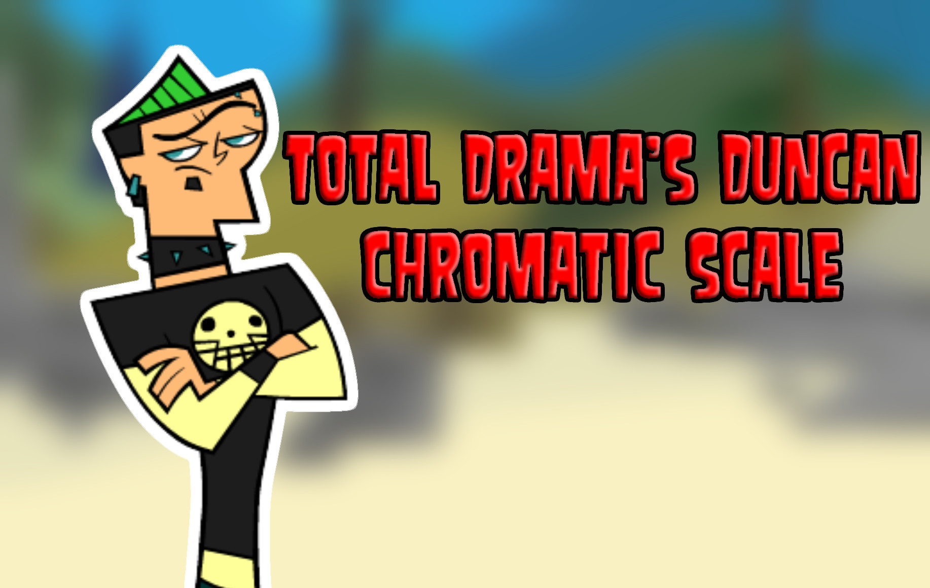 Total Dramas Duncan Chromatic Scale [friday Night Funkin] [modding Tools]