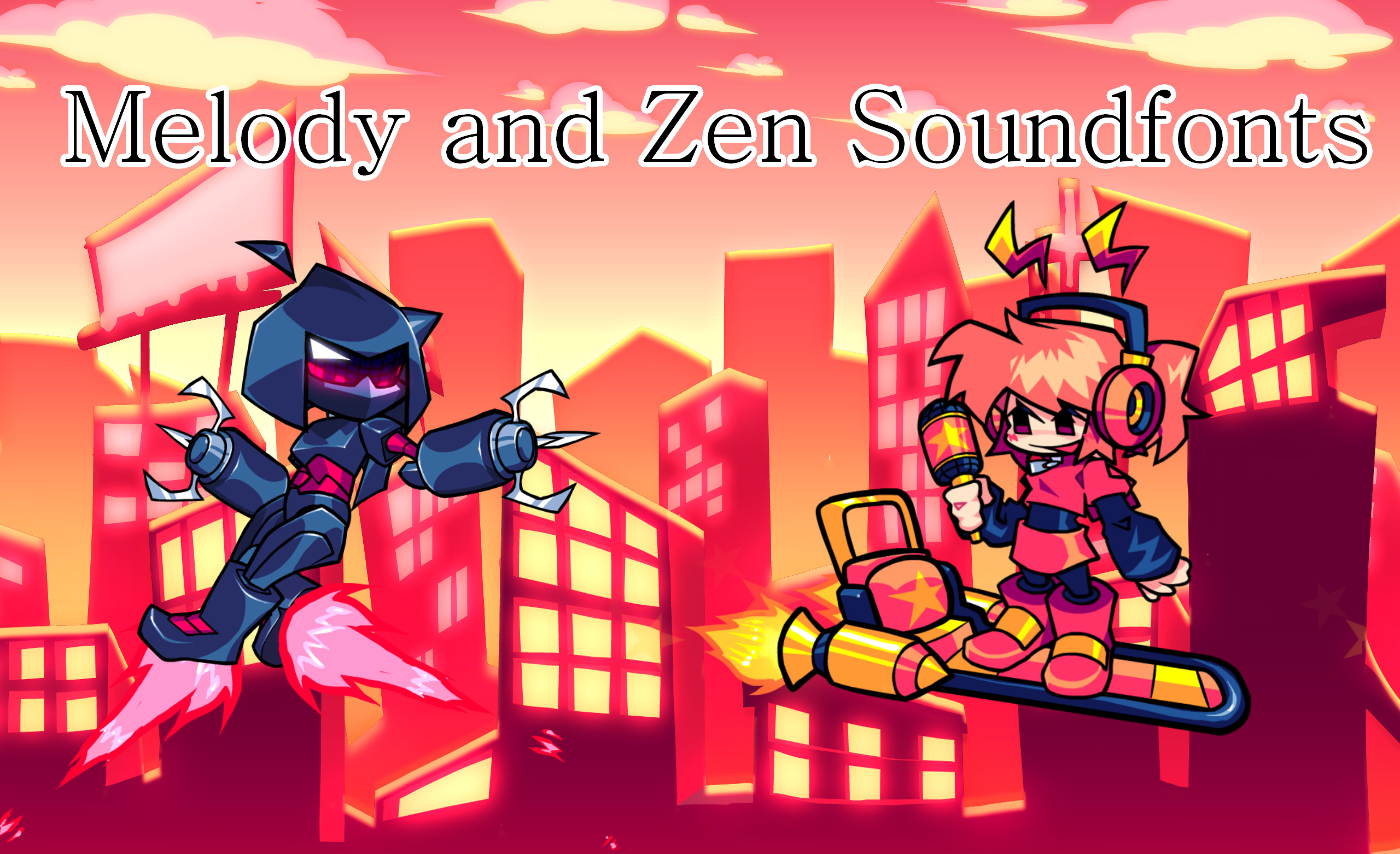 Melody And Zen Soundfonts (sf2) [Friday Night Funkin'] [Modding Tools]