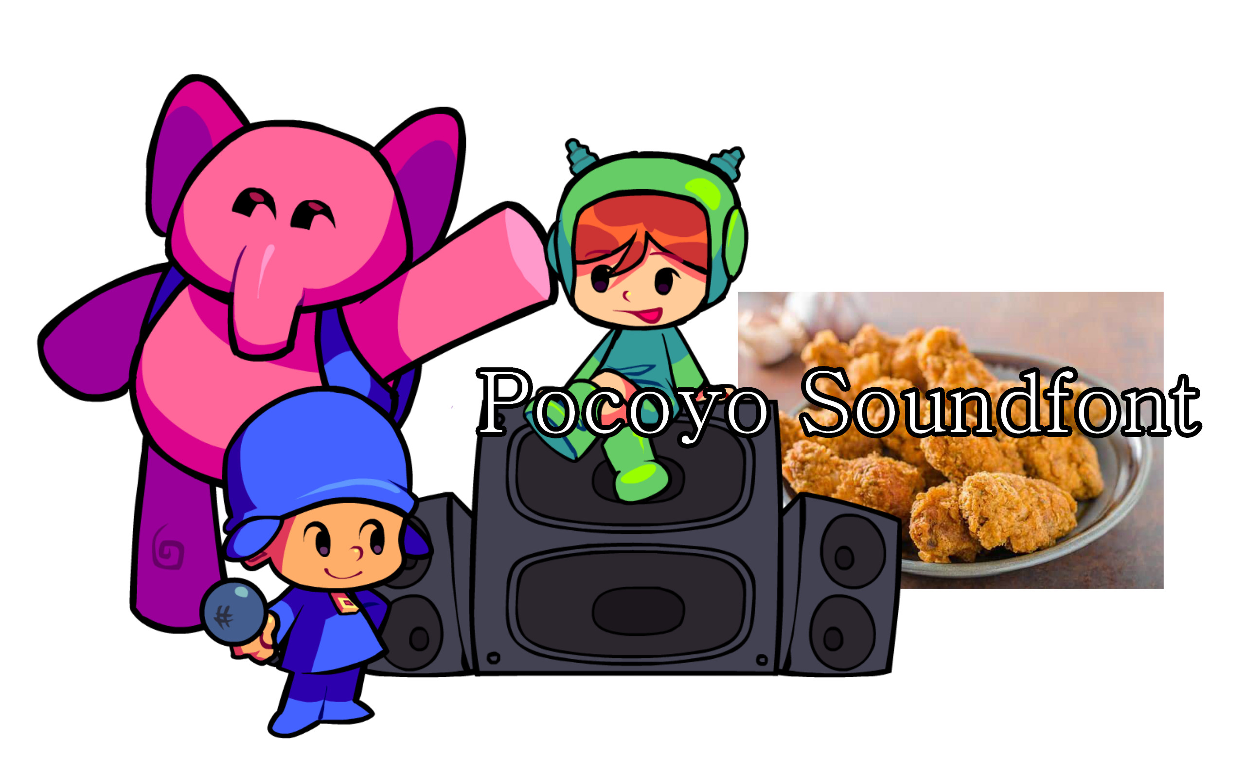 Pocoyo Soundfont (sf2) Modding Tool for Friday Night Funkin' | FNF ...