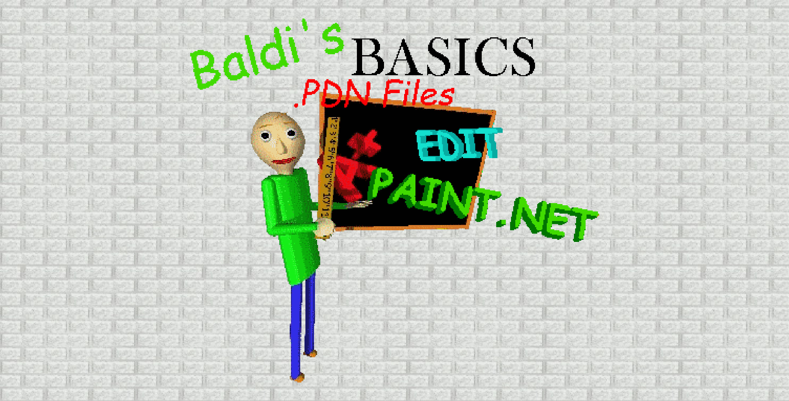 Baldi's Basics Doors: .PDN Files [Baldi's Basics] [Modding Tools]