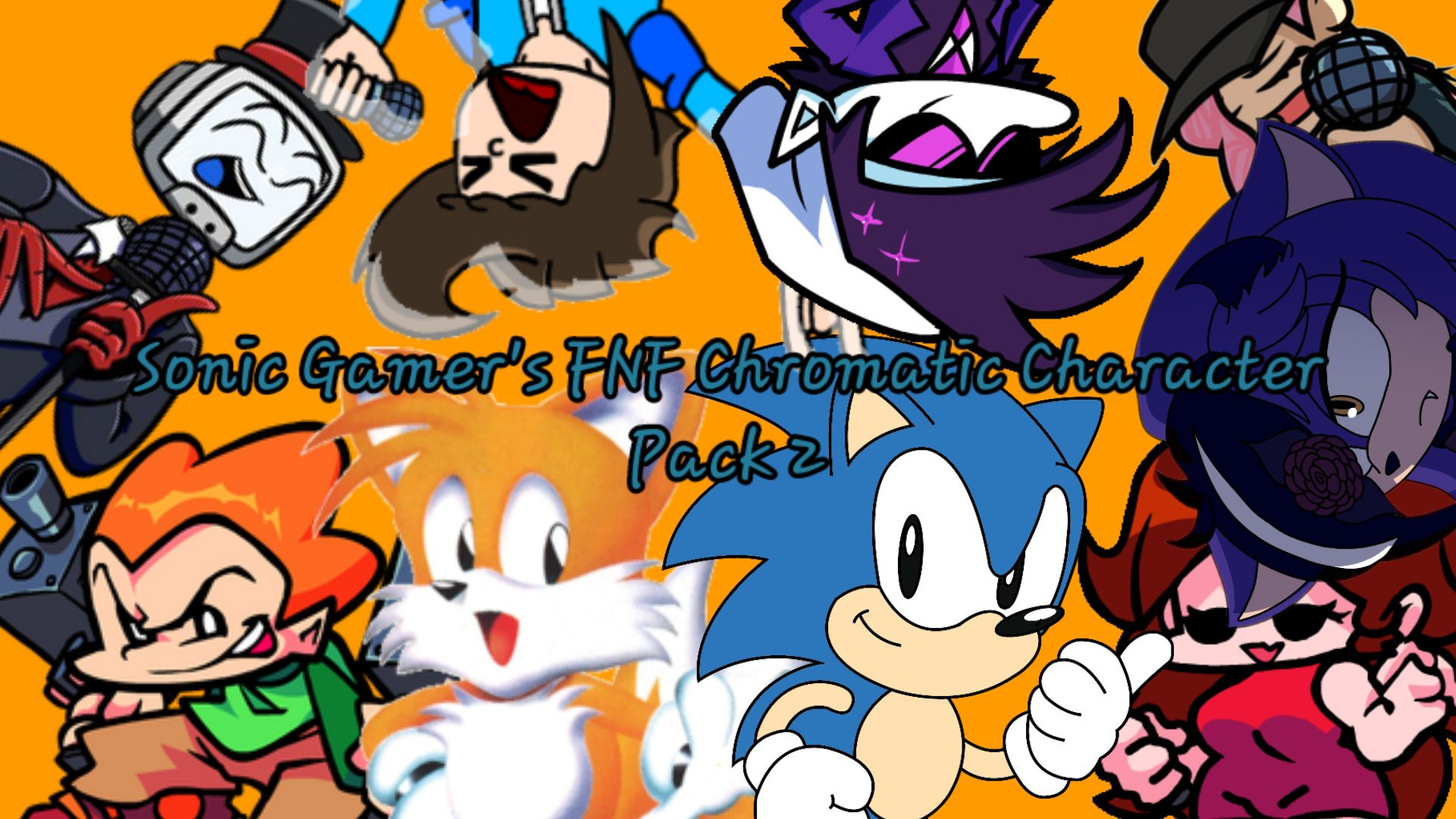 Sonic Gamer's FNF Chromatic Character Pack [Friday Night Funkin