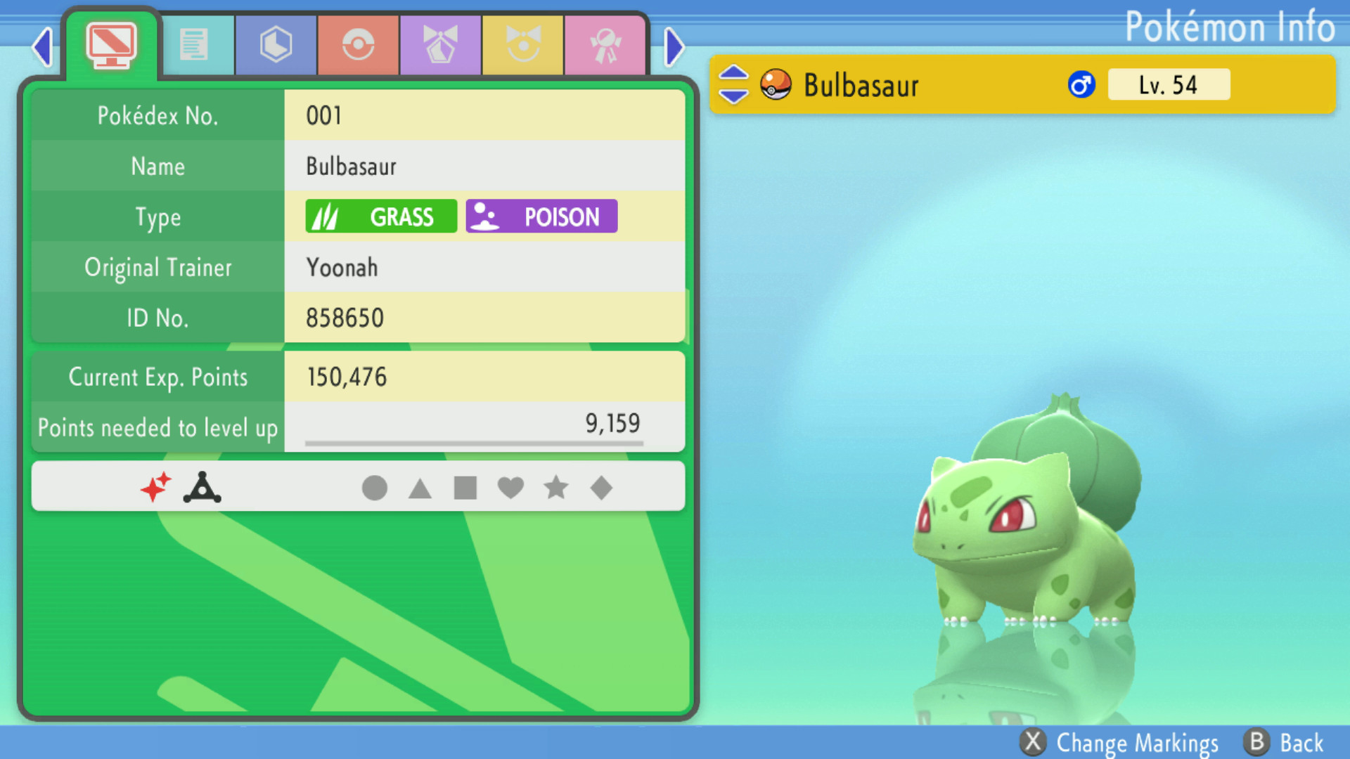 Shiny Bulbasaur/ Pokémon Brilliant Diamond and Shining Pearl