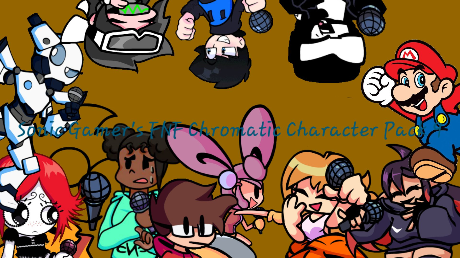 Sonic Gamer's FNF Chromatic Character Pack [Friday Night Funkin