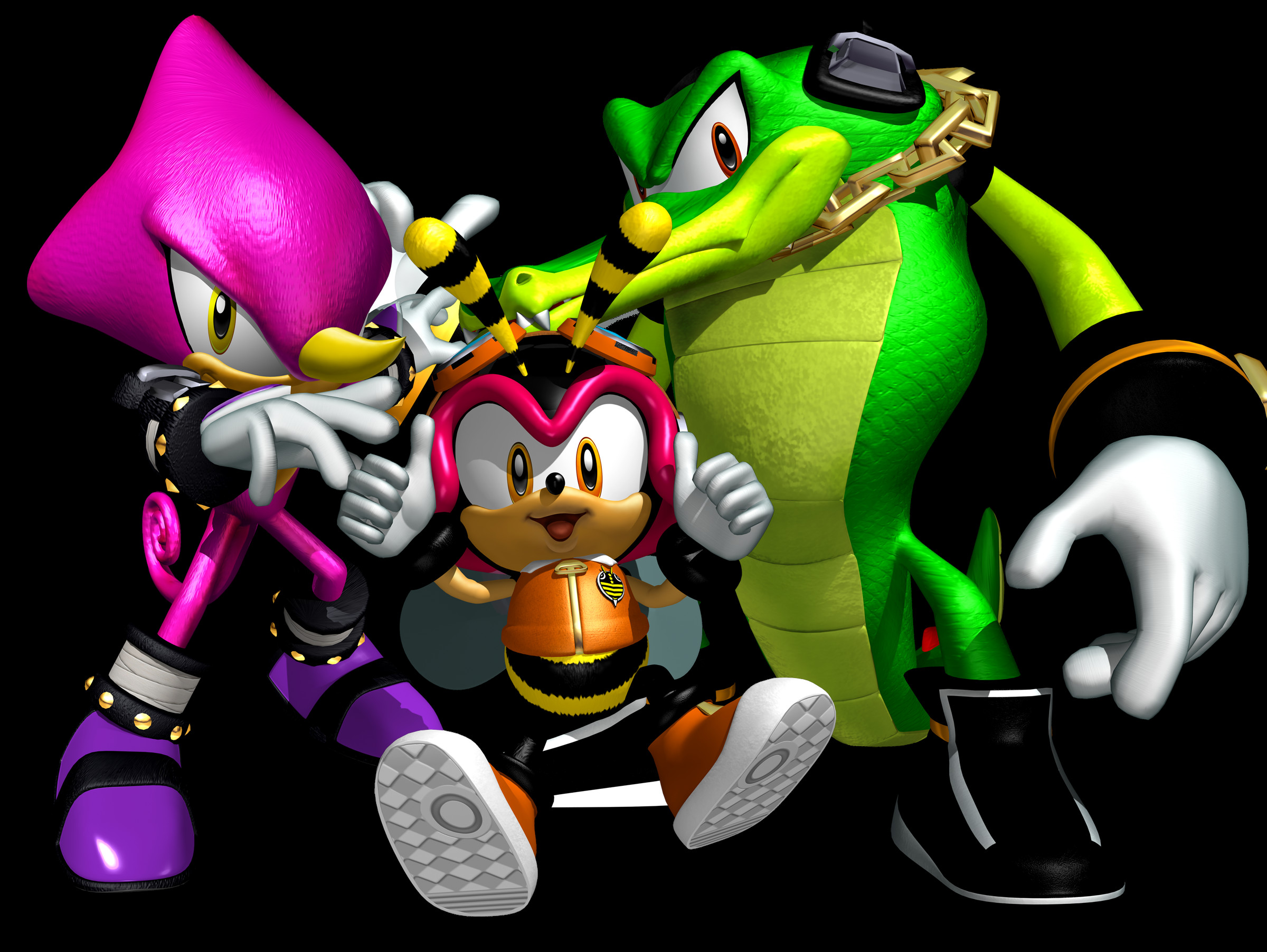 Team Chaotix - Sonic the Hedgehog - Sonic Heroes