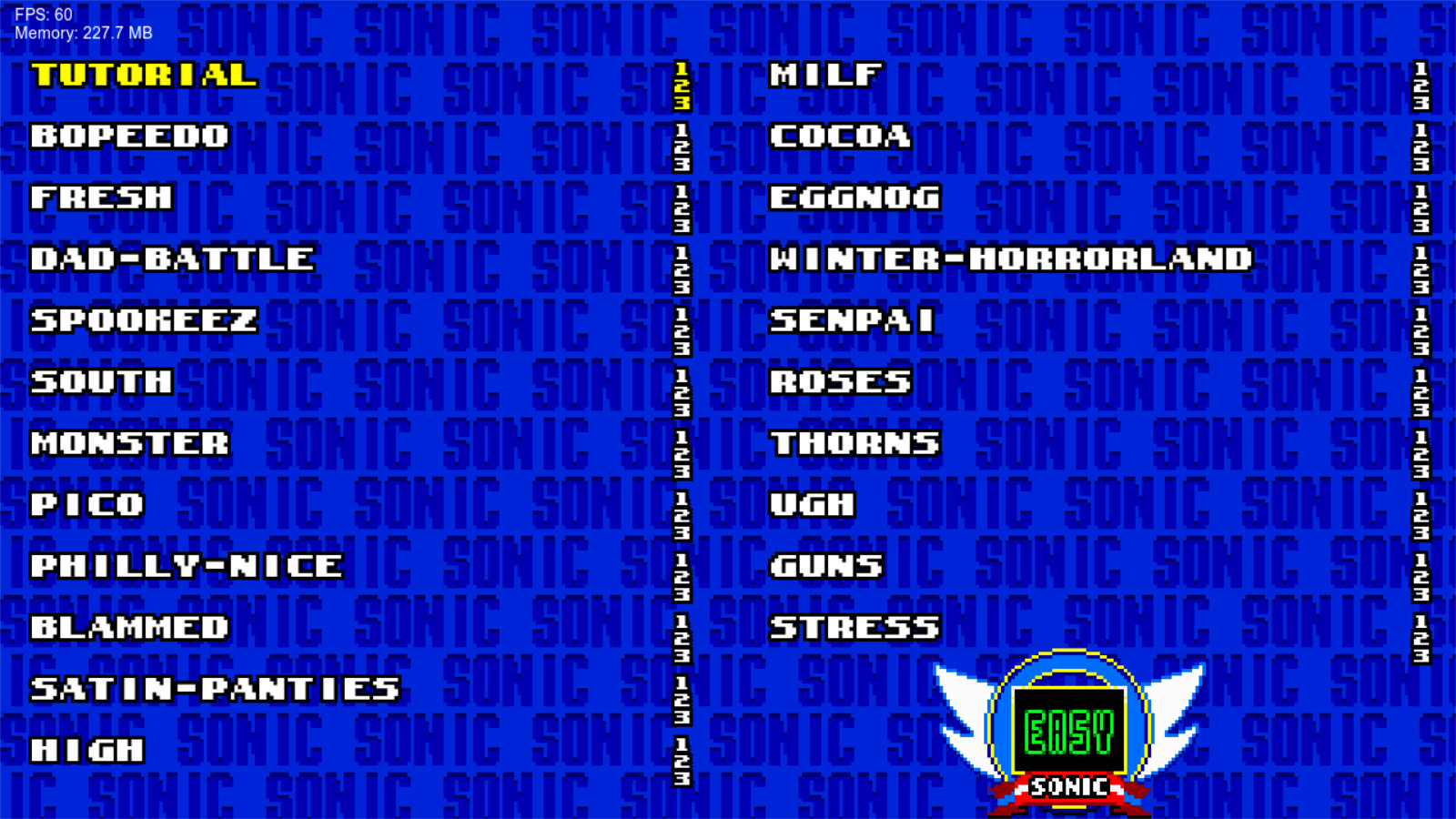 Sonic 2 level select lua friday night funkin modding tools 