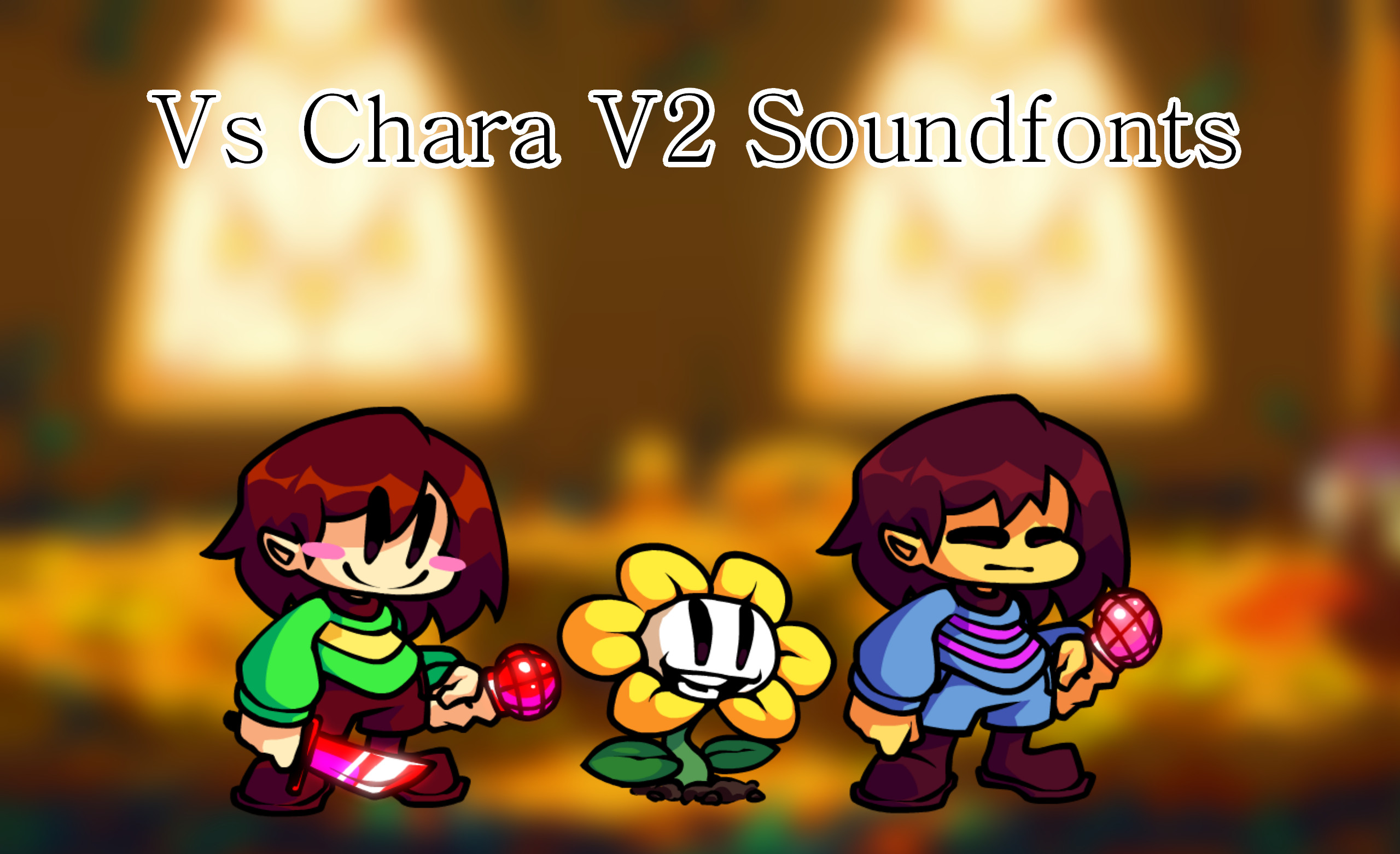 Friday Night Funkin' - V.S Chara DEMO (2.0 UPDATE) [Friday Night Funkin'] [ Mods]