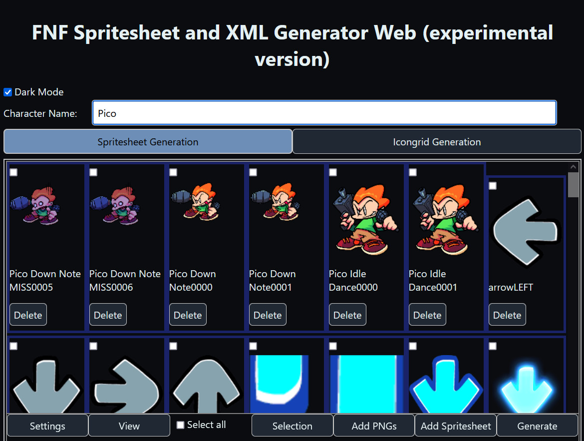 Lord X Internal Sprites (Do not click.) [Friday Night Funkin'] [Modding  Tools]