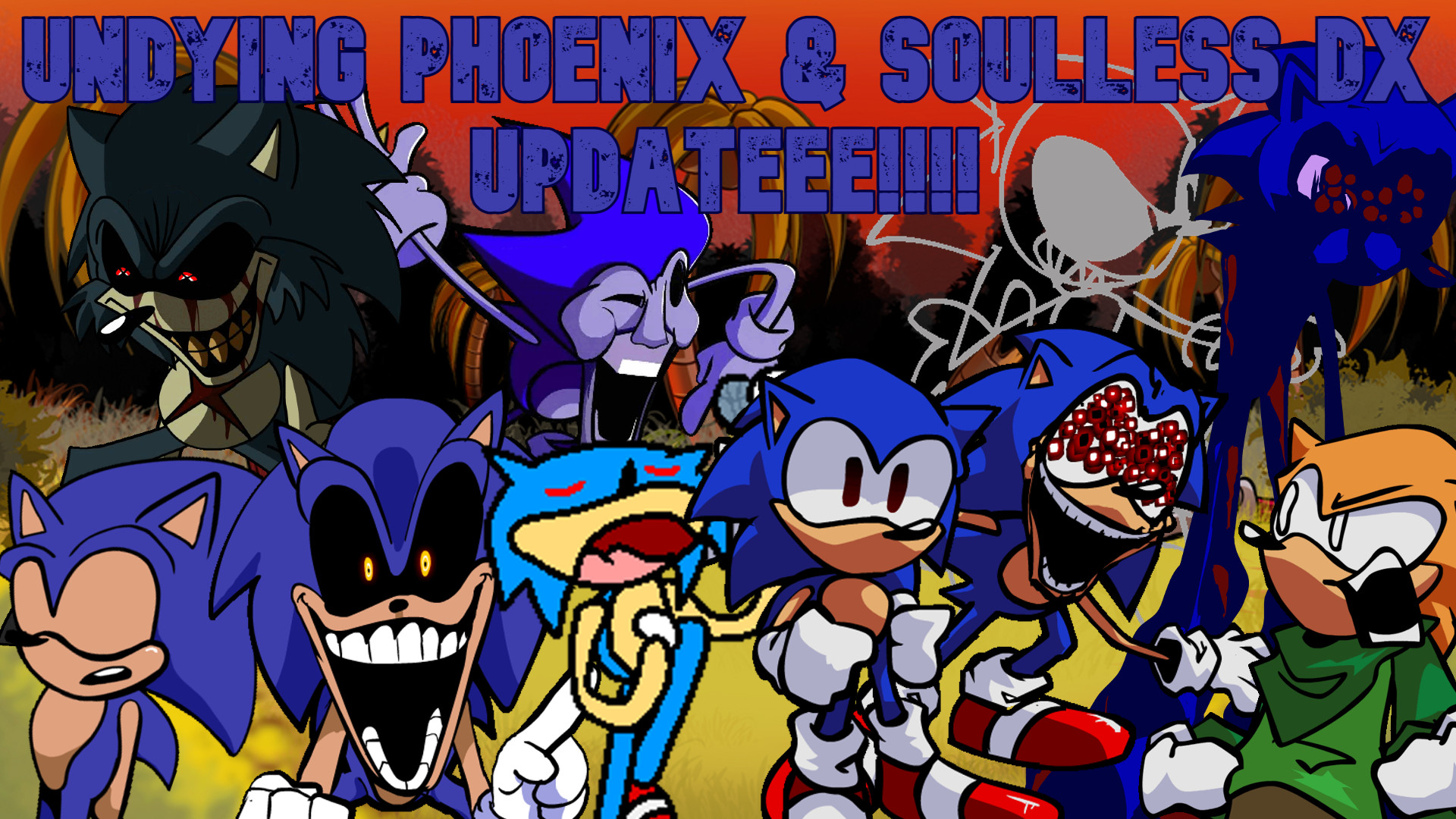 UPDATE 11* Vs Sonic.EXE Chromatics Scales Pack [Friday Night Funkin']  [Modding Tools]