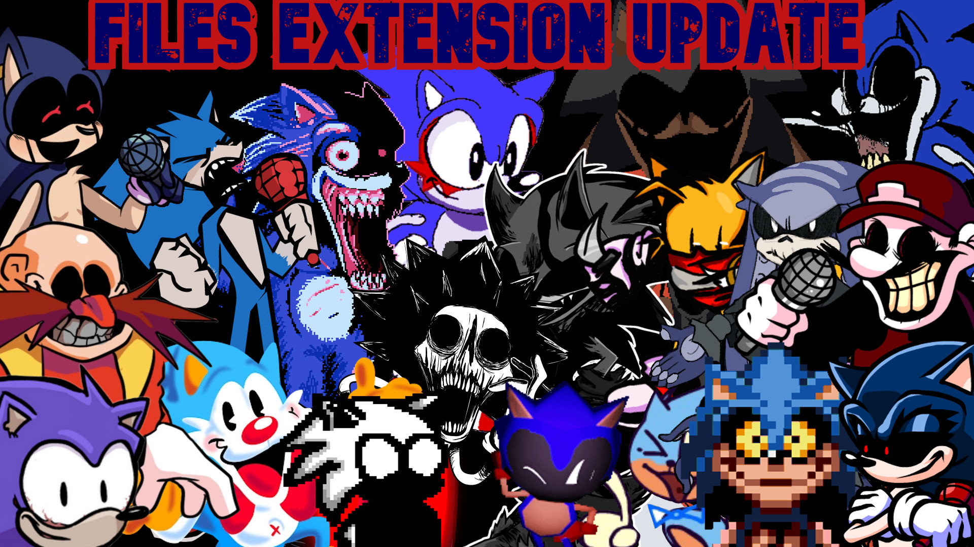 UPDATE 11* Vs Sonic.EXE Chromatics Scales Pack [Friday Night Funkin']  [Modding Tools]