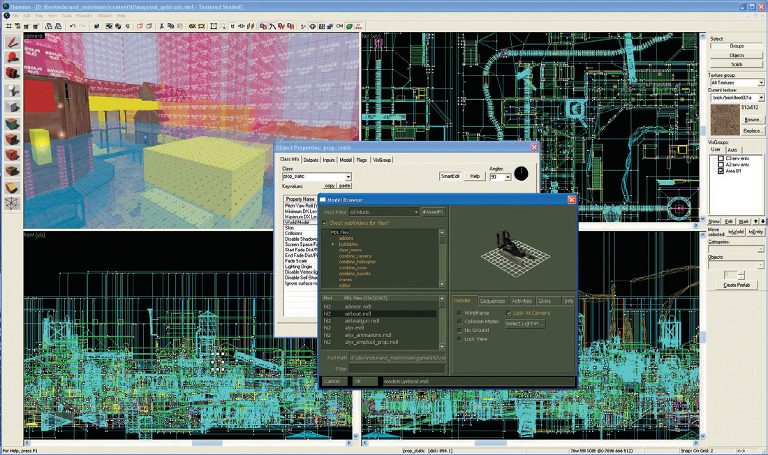 Valve Hammer Editor 4.1 Source Engine Modding Tools