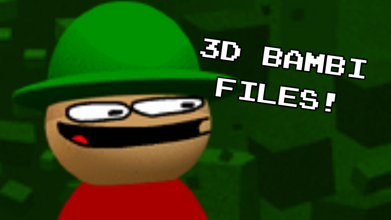 3D Bambi Files [Friday Night Funkin'] [Modding Tools]