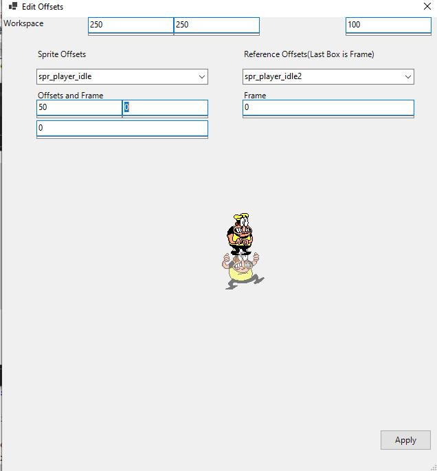 Offset Editor Script for UTMTCE Modding Tool for Pizza Tower | PT ...