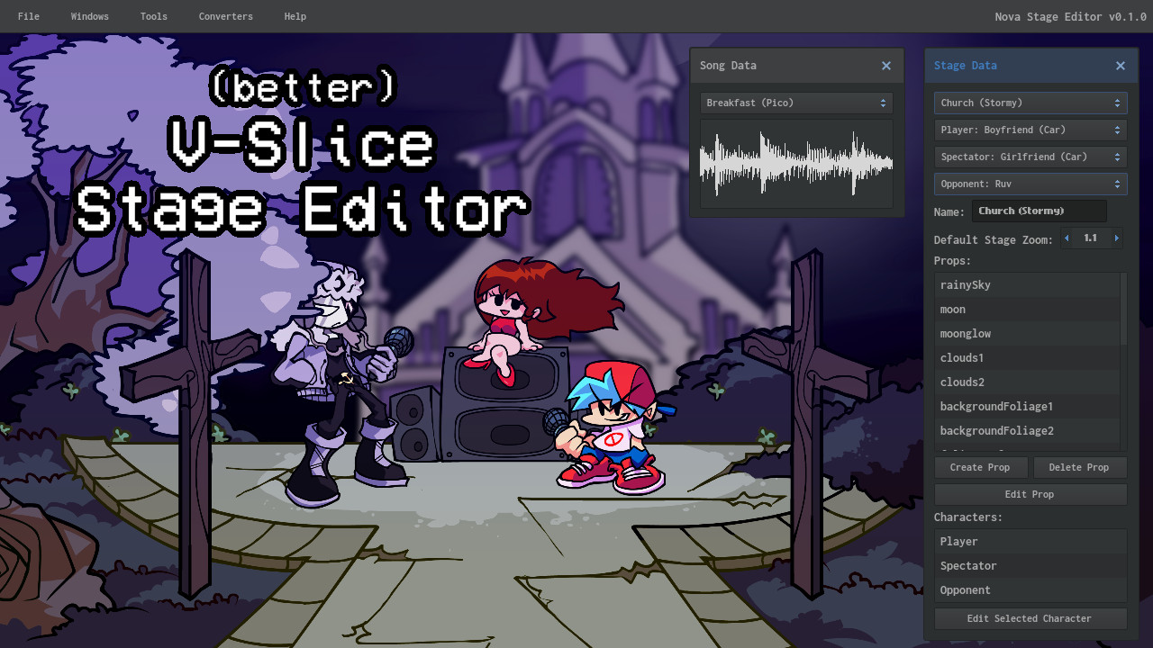 V-Slice Stage Editor Modding Tool for Friday Night Funkin' | FNF ...
