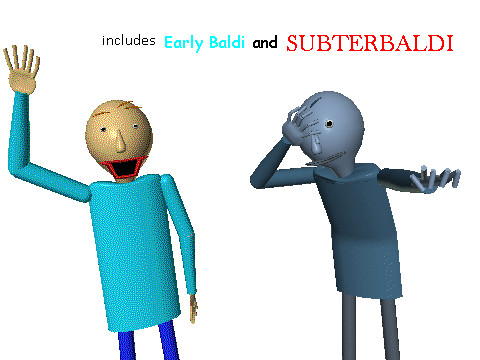 Baldi Model by Damian1119BBCR Modding Tool for Baldi's Basics | Baldi ...