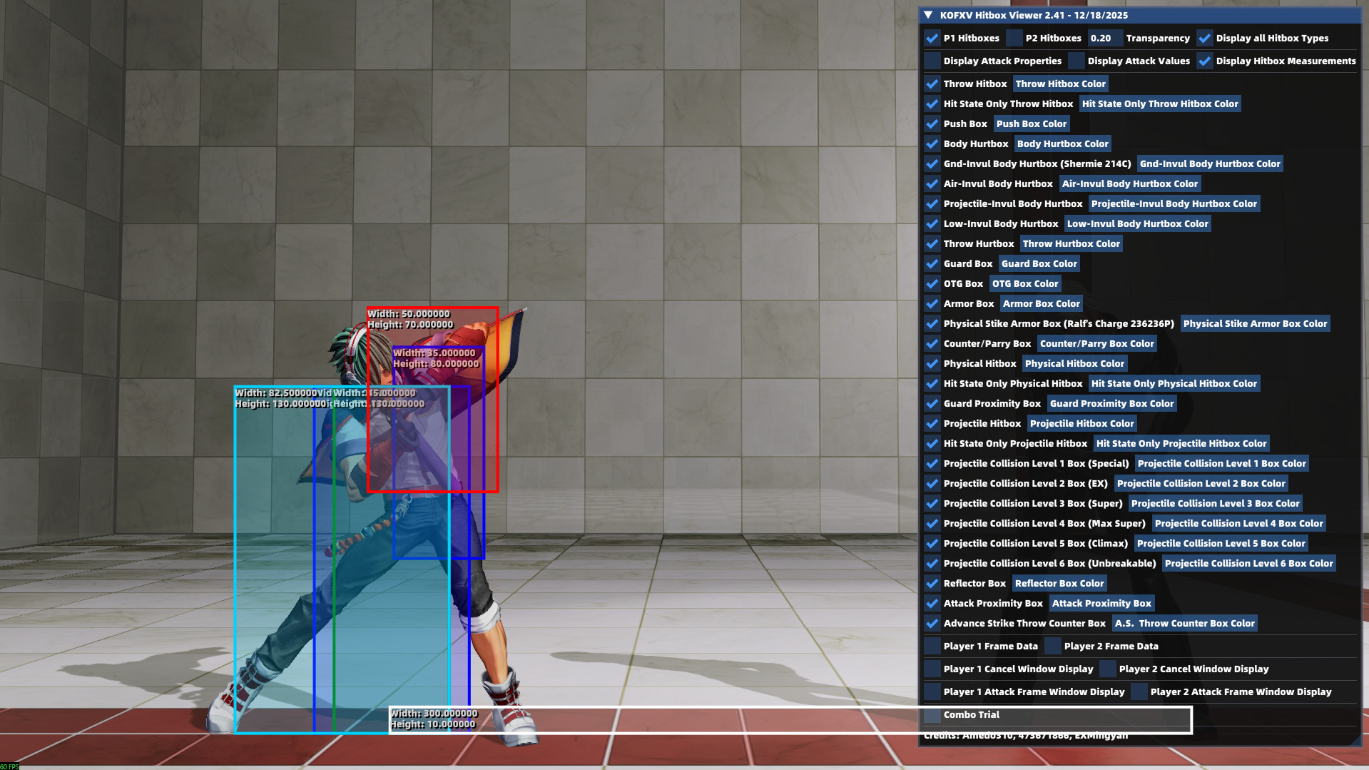 Hitbox Viewer / Frame Data Overlay Modding Tool for The King of ...