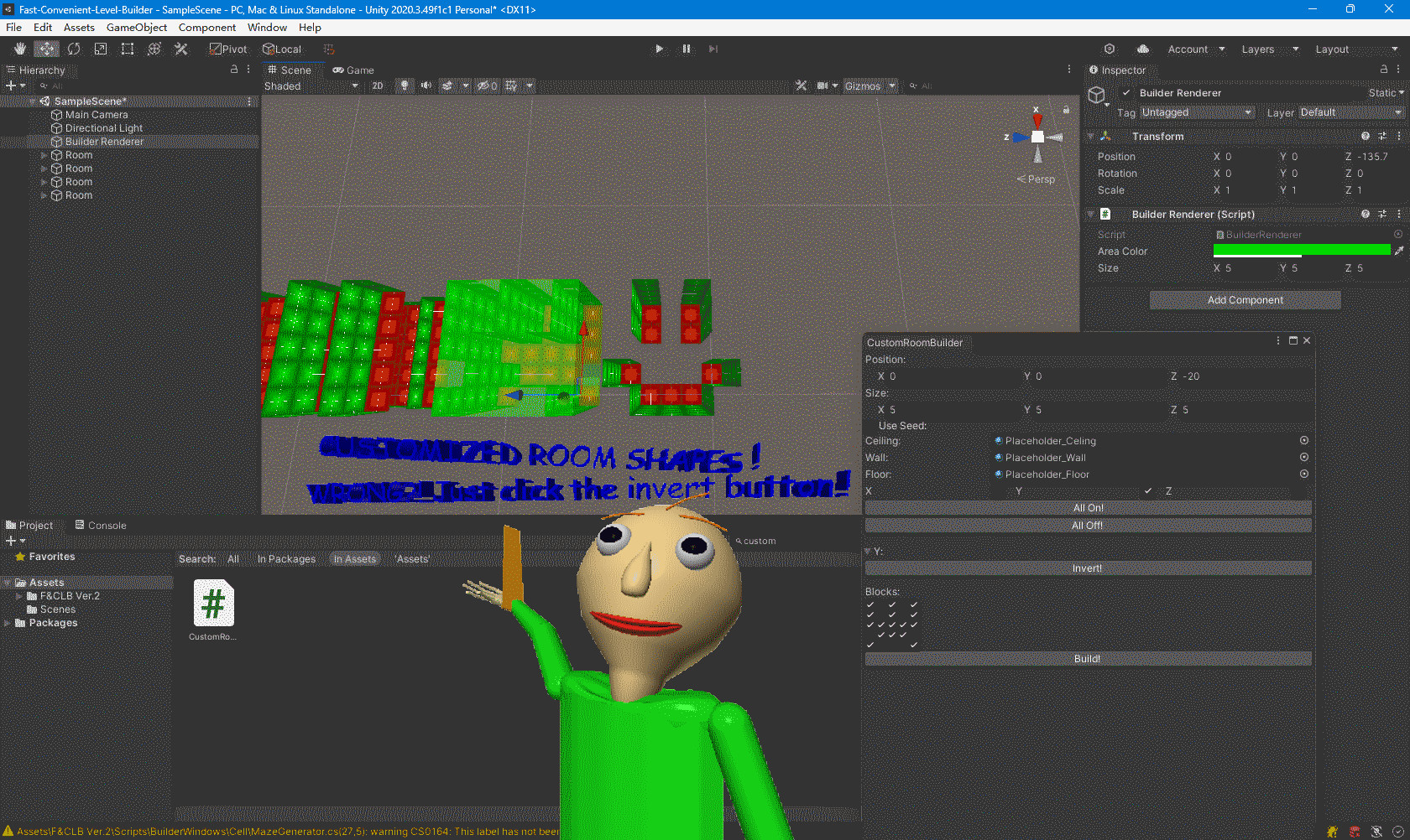 Fast Level Builder(Final) Modding Tool for Baldi's Basics | Baldi ...