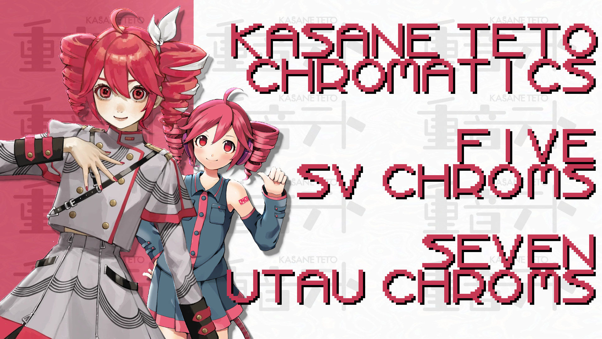 Teto Chromatic Pack! [SV + UTAU] Modding Tool for Friday Night Funkin ...