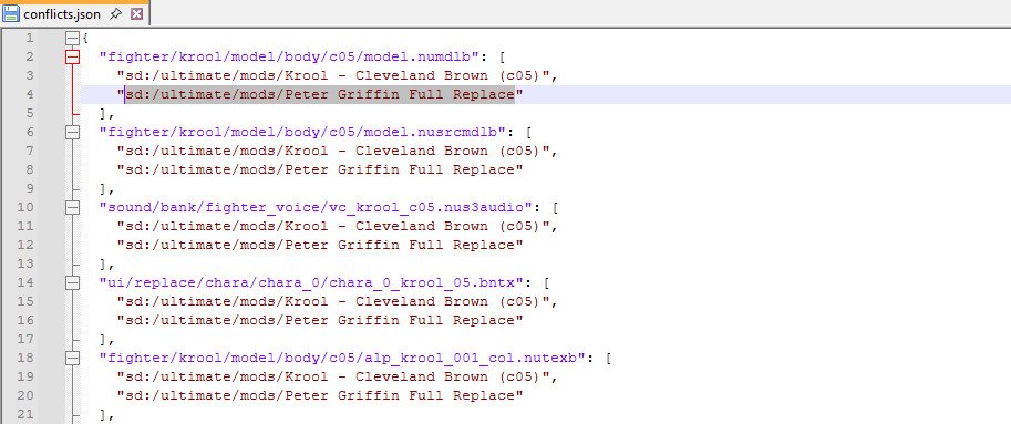 Conflicts Checker Python Script Modding Tool for Super Smash Bros ...