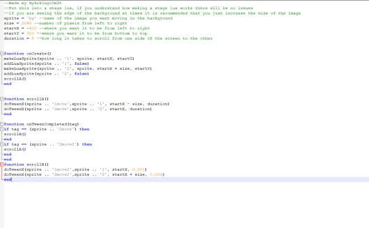 Lua Scrolling background Modding Tool for Friday Night Funkin' | FNF ...