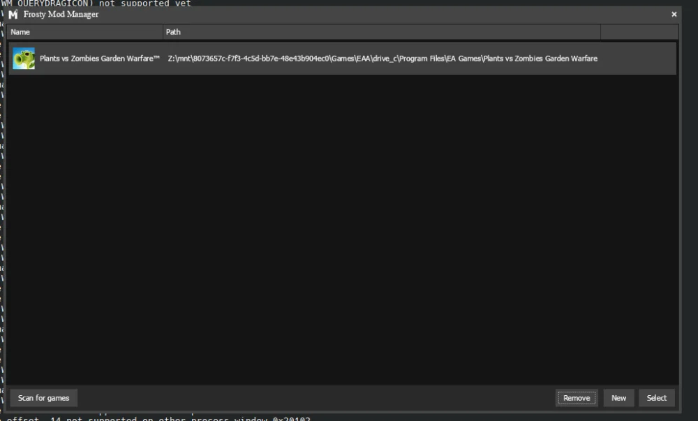 Ss Linux Frosty mod manager with gw1 profile + linux patch Modding Tool for ...