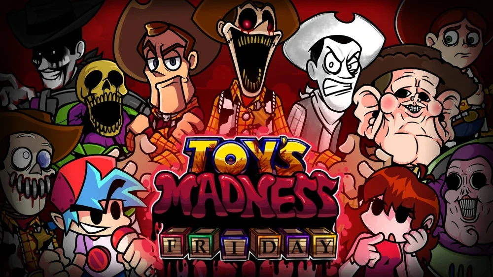 Toys Madness Friday DWP With Loops Modding Tool for Friday Night Funkin ...