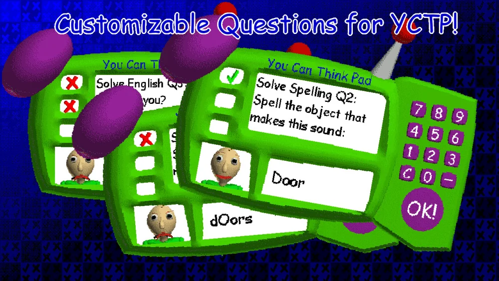 Yctp Remove Script Customizable YCTP Questions! Modding Tool for Baldi's Basics | Baldi ...