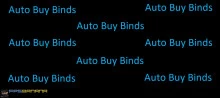 How to Set Up More Than One AutoBuy Bind