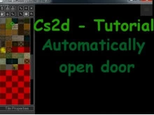 Automatic open door + message
