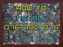 How to Install 076 and 075
