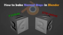 How to bake Normal Maps in Blender