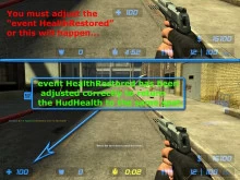 Modifying the CSS HUD - Health Flash Animations