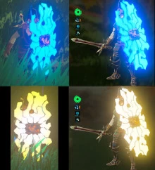 Changing Ancient/Guardian items glow color