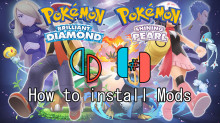 How to mod Pokemon BDSP on Yuzu/Ryujinx Emulator