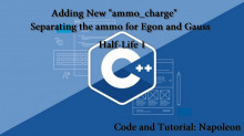 New ammo_charge & Separating Egon from Gauss