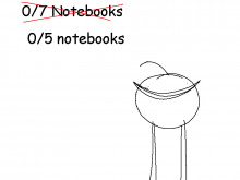 How to change an amount of notebooks like in BB+